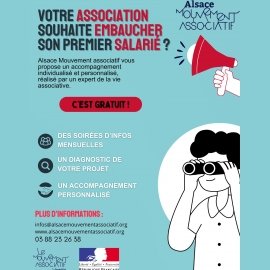 Soirée info en visio : créer un 1er emploi dans votre association