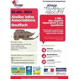 Ateliers infos à Rouffach