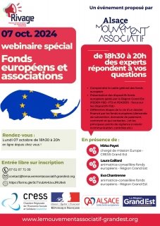 Webinaire spécial Fonds européens