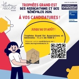Trophées Grand Est Associations : à vos candidatures !